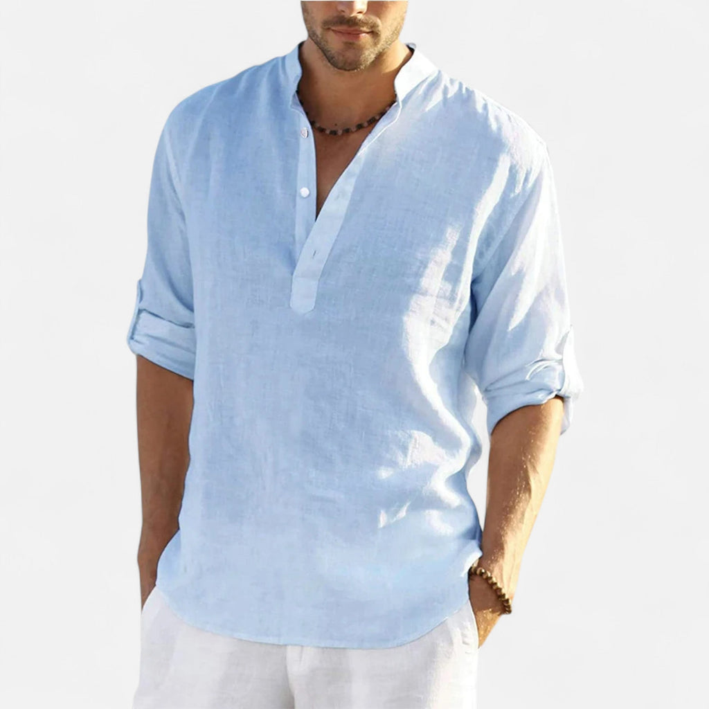 Lauwren | Men's Heritage Linen Cotton Shirt