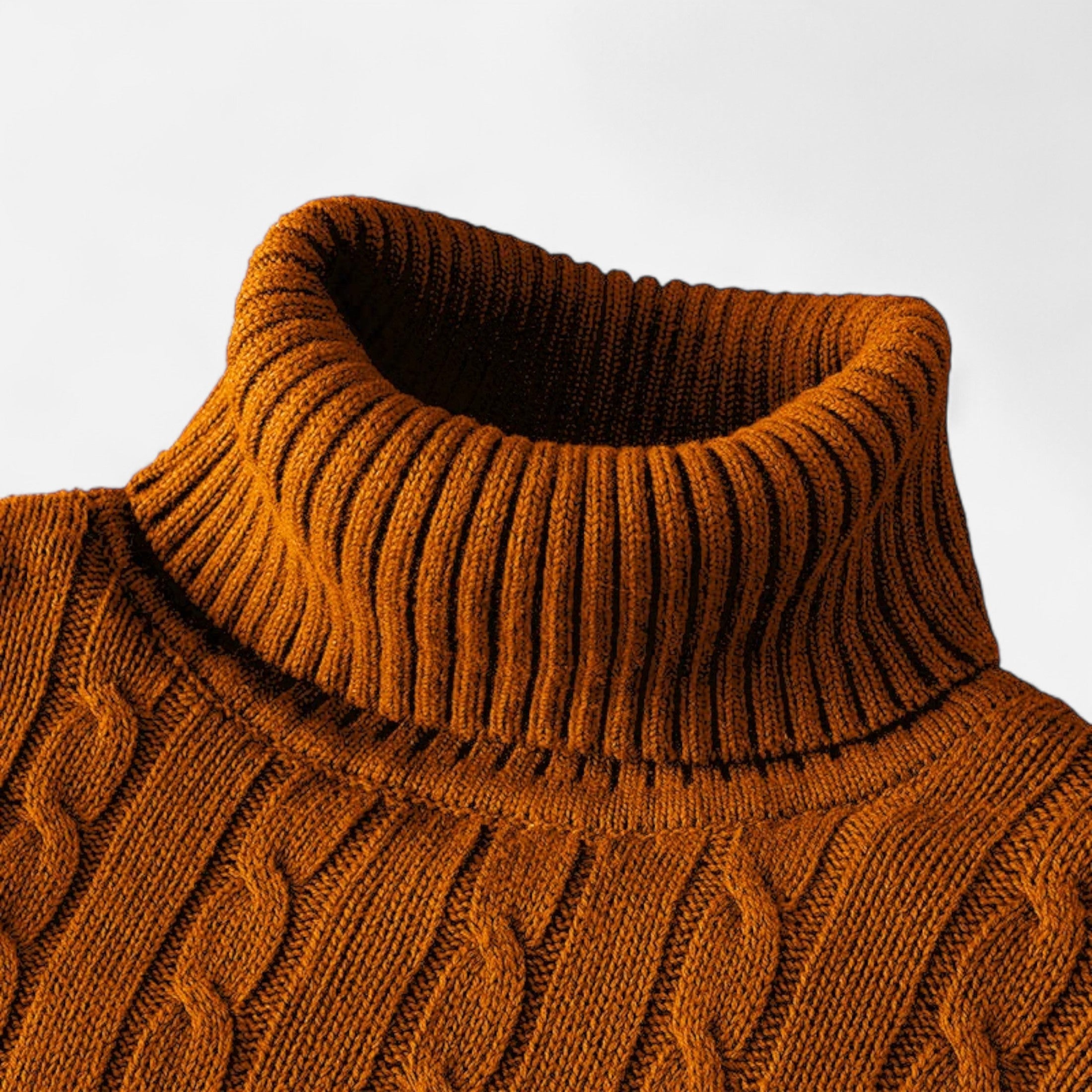Lauwren | Men's Classic Heritage High Neck Sweater