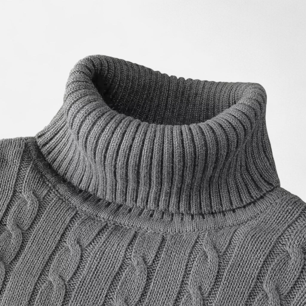 Lauwren | Men's Classic Heritage High Neck Sweater