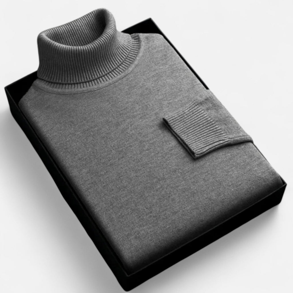 Lauwren | Men's Classic Knit High Neck Sweater