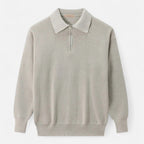 Lauwren | Men's Fold-Down Collar Sweater – Knitted Elegance