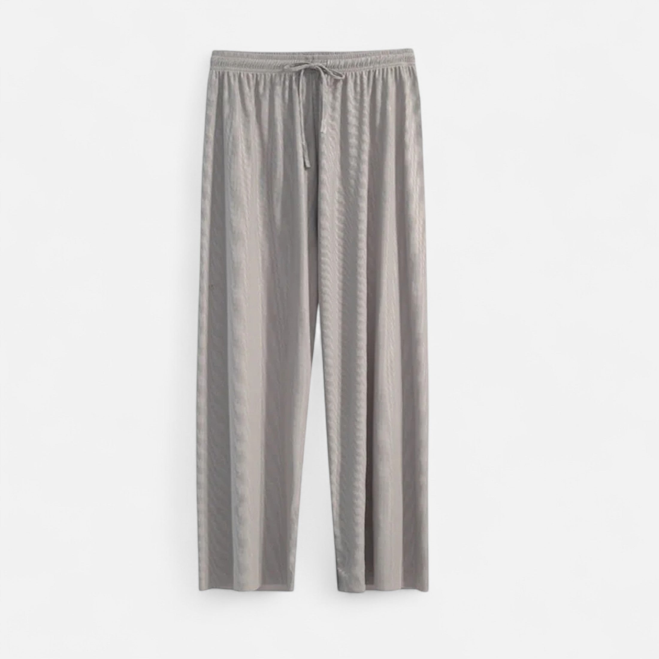 Lauwren | Women's Pleated Wide Leg Trousers