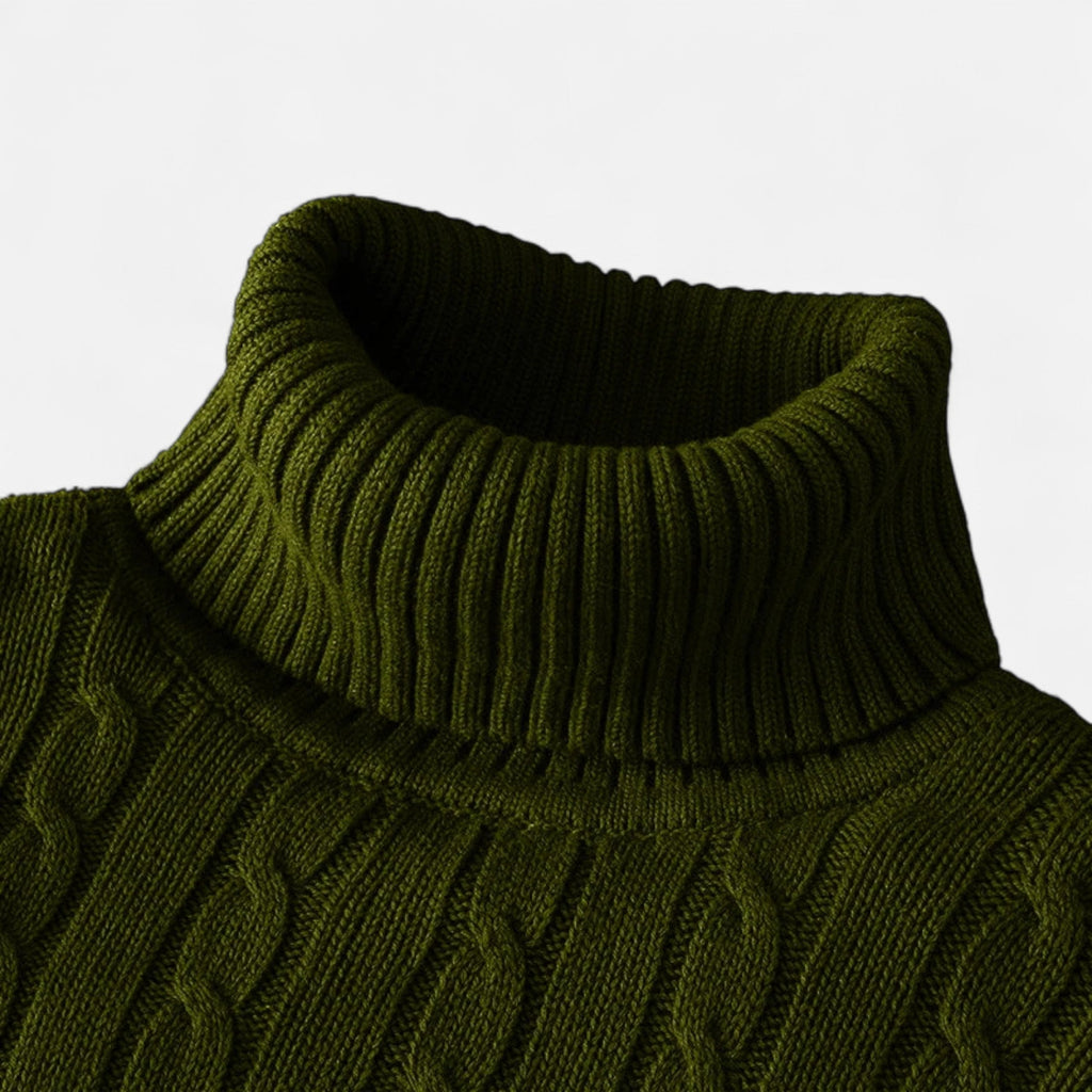 Lauwren | Men's Classic Heritage High Neck Sweater