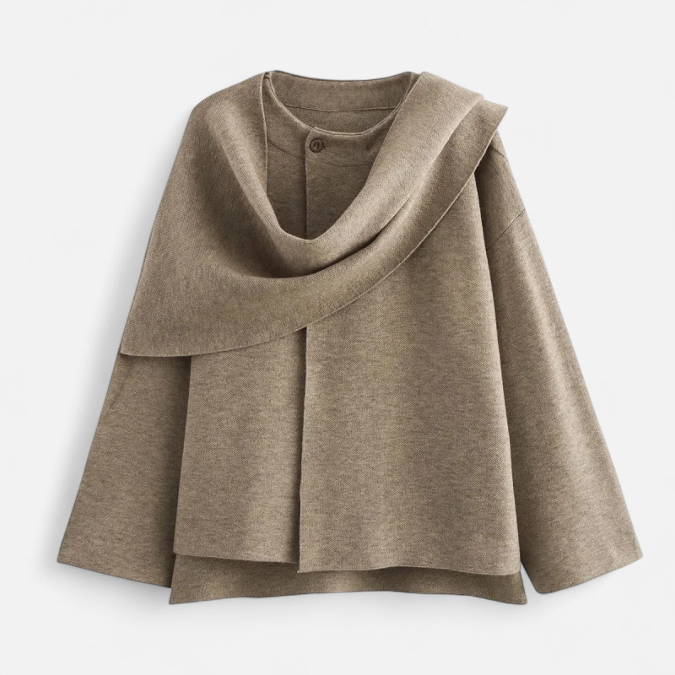 Lauwren | Women's Elegant Asymmetrical Sweater Coat