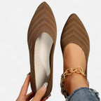 Lauwren | Woman's Elegant pointed toe ballerina's