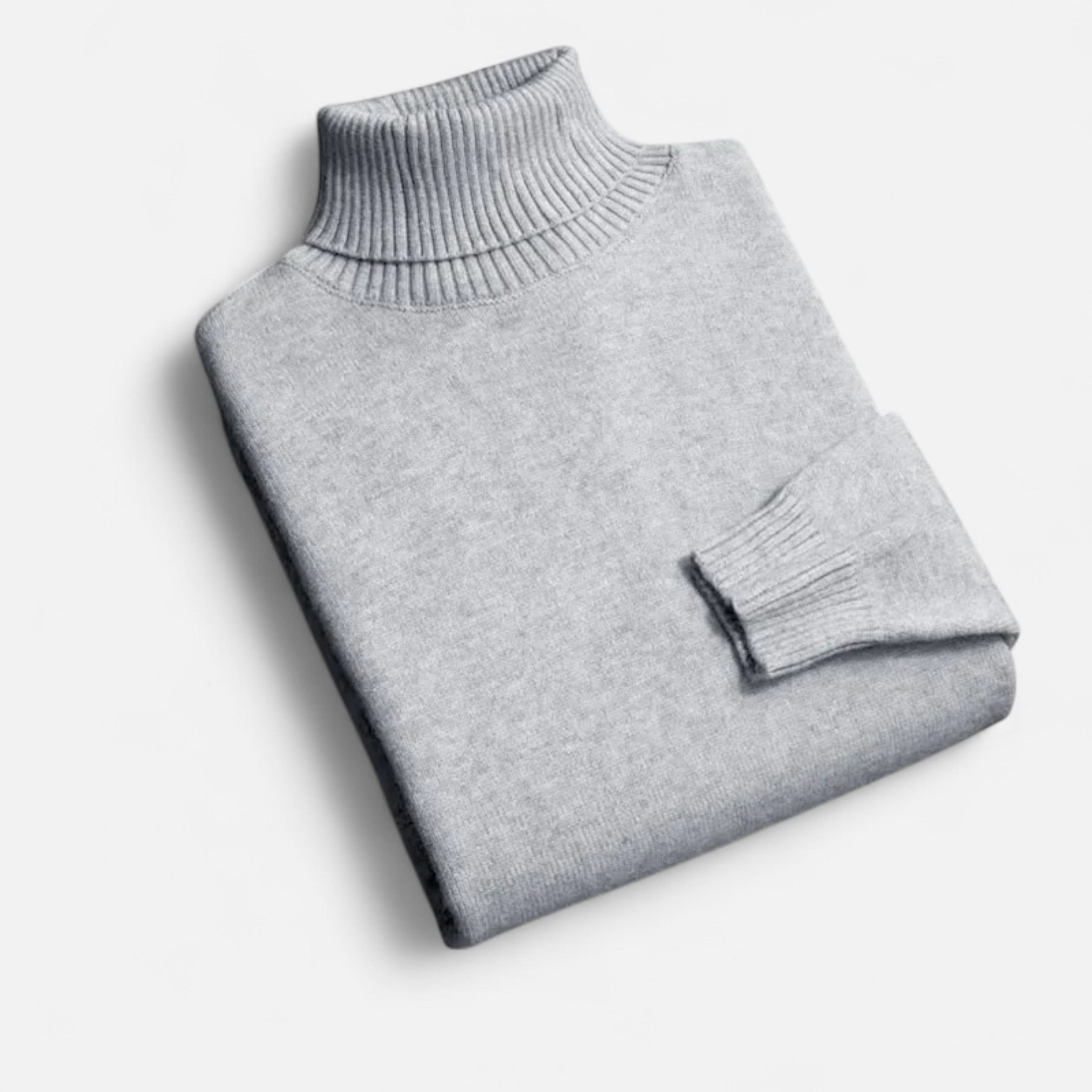 Lauwren | Men's Classic Knit High Neck Sweater