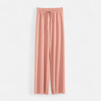 Lauwren | Women's Pleated Wide Leg Trousers