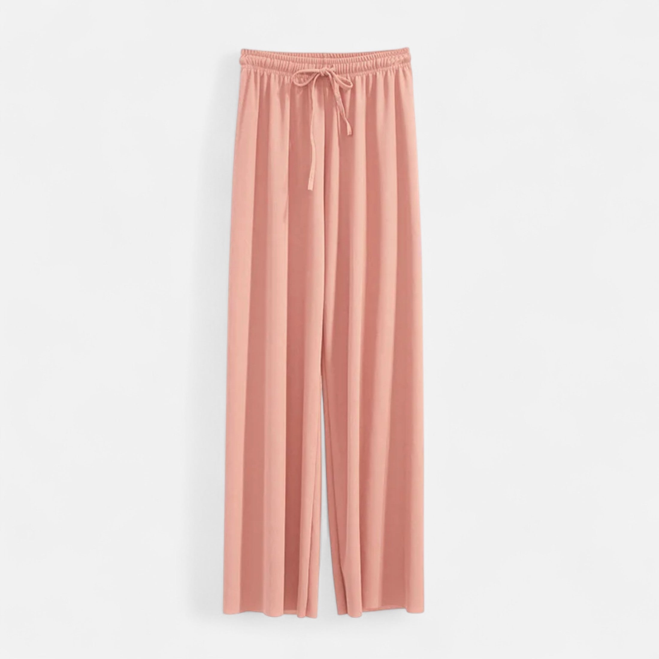Lauwren | Women's Pleated Wide Leg Trousers