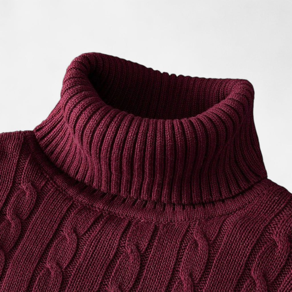 Lauwren | Men's Classic Heritage High Neck Sweater