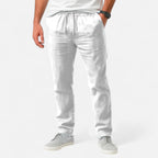 Lauwren | Men's Heritage Linen Cotton Trousers