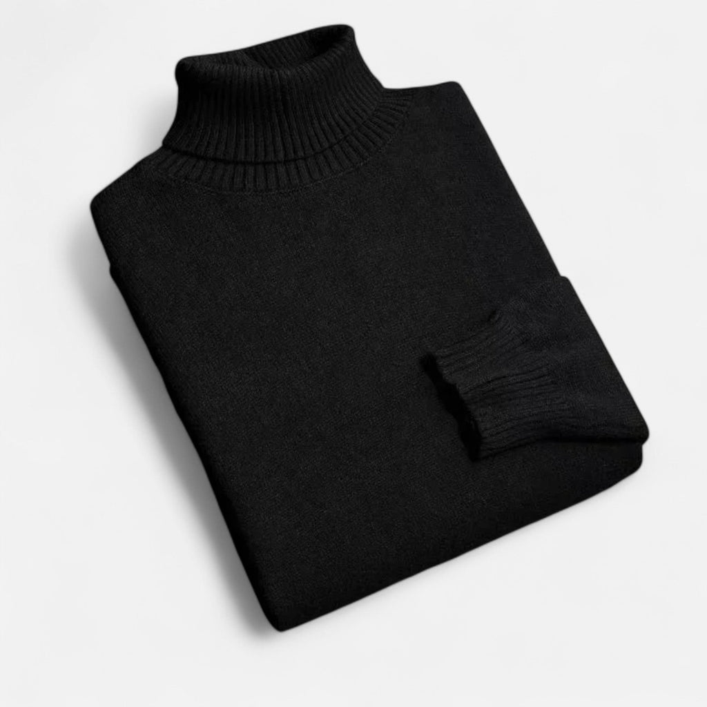 Lauwren | Men's Classic Knit High Neck Sweater