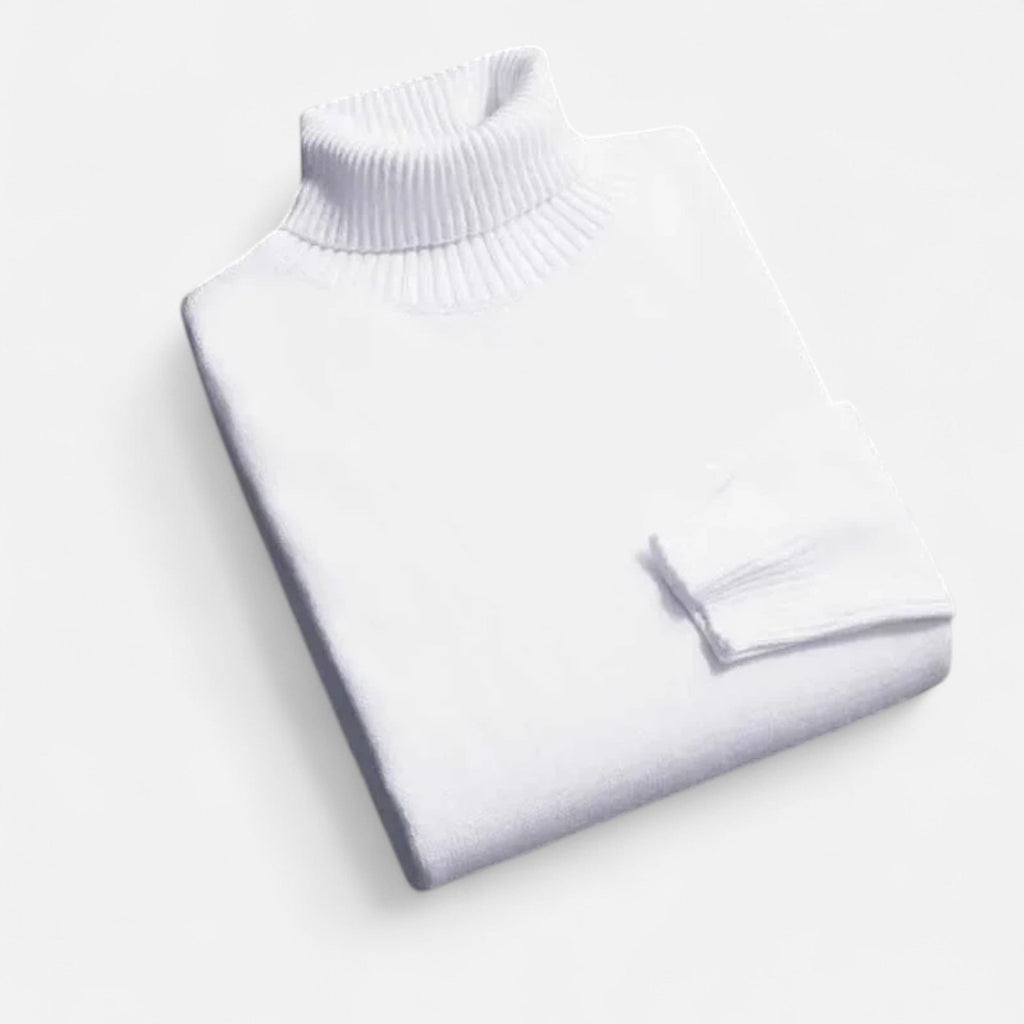 Lauwren | Men's Classic Knit High Neck Sweater