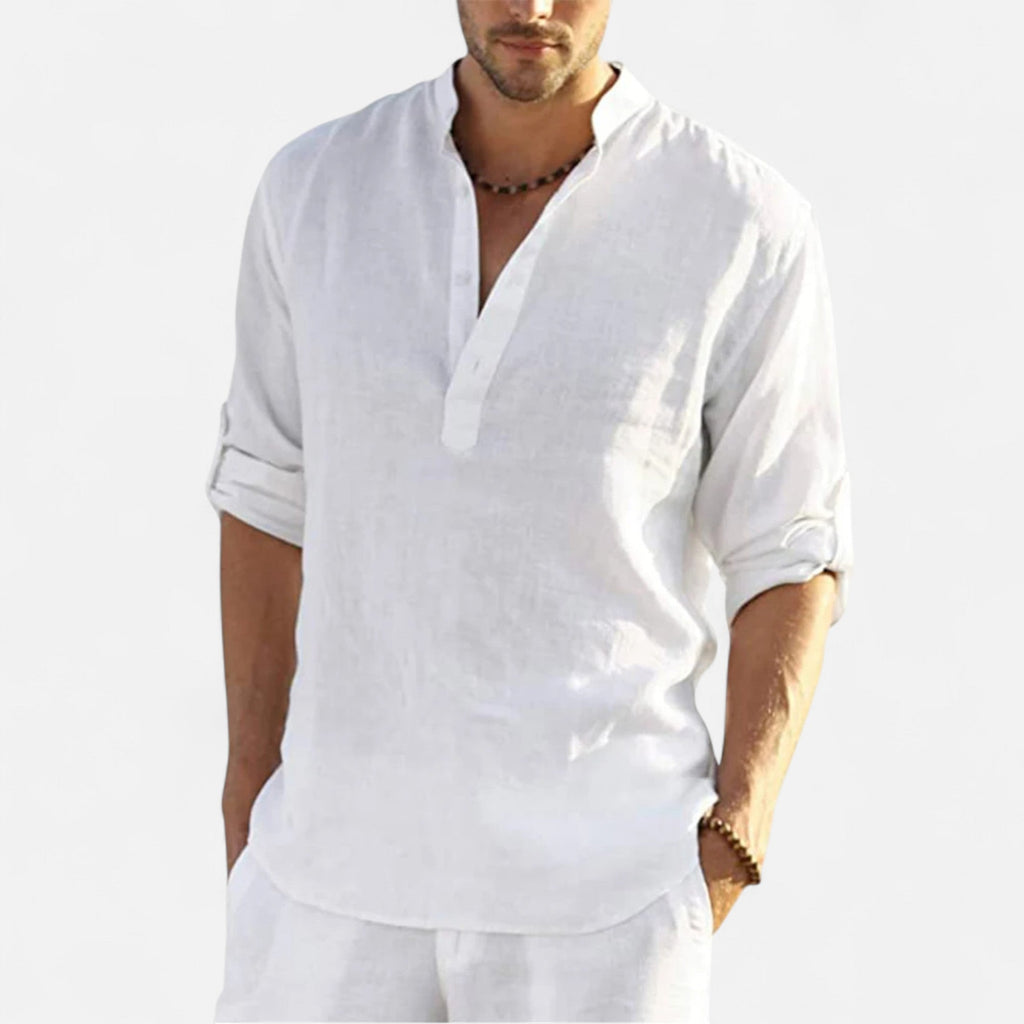 Lauwren | Men's Heritage Linen Cotton Shirt